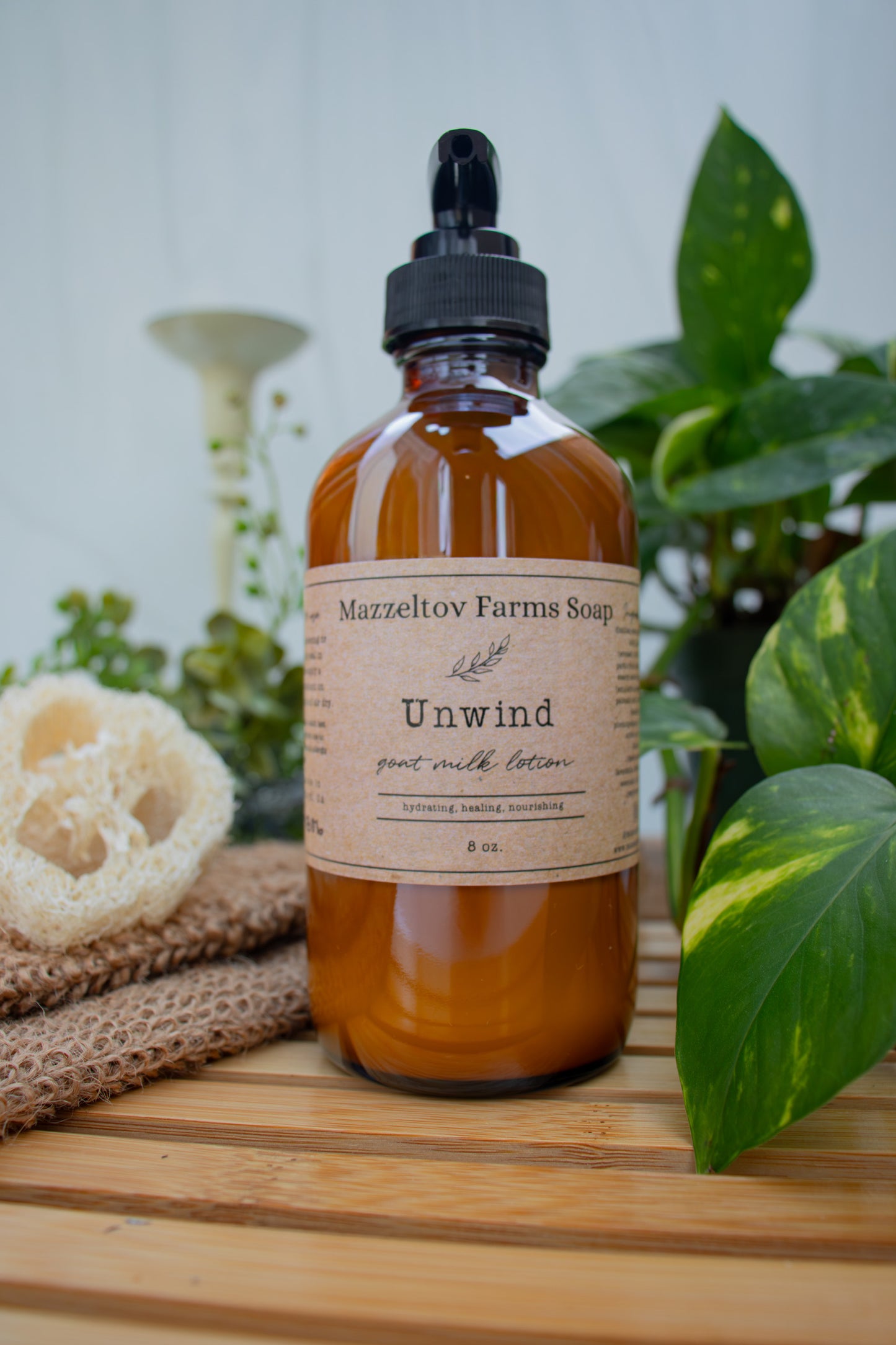 Unwind - 8oz Goat Milk Lotion