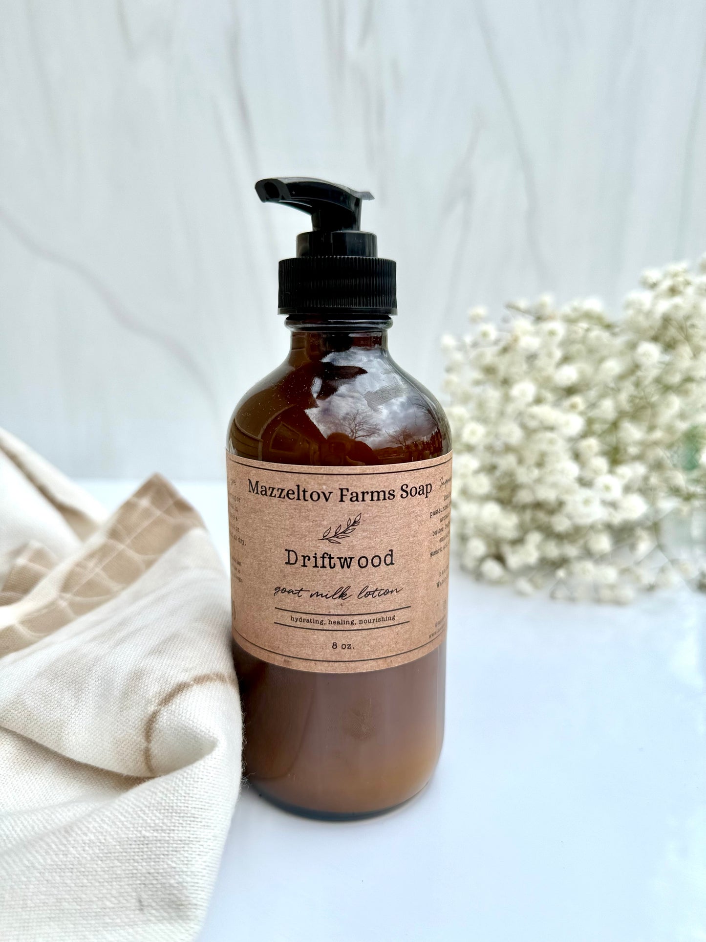 Driftwood 8oz Goat Milk Lotion