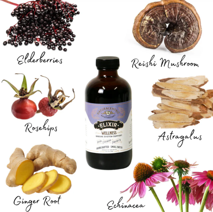 Naturacentric Herbal Apothecary 16oz Elixirs + Oxymels