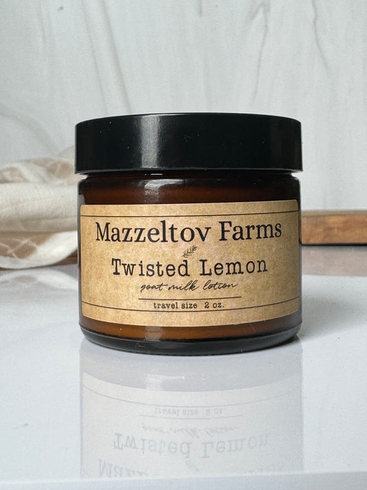 Twisted Lemon - Travel Size Jar Lotion