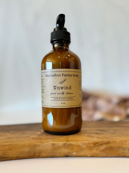 Unwind - 8oz Goat Milk Lotion