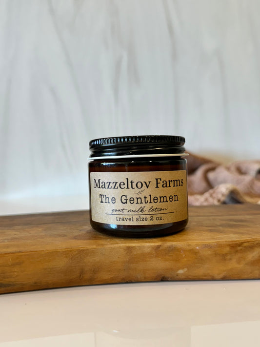The Gentlemen - 2oz Travel Size Jar Lotion
