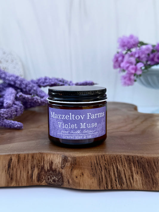 Violet Muse - 2oz Jar Goat Milk Lotion