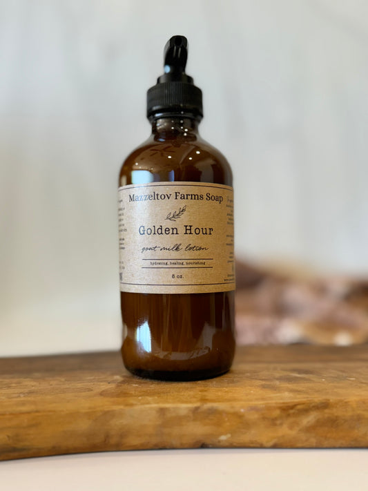Golden Hour - 8oz Goat Milk Lotion