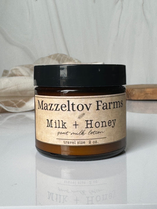 Milk + Honey - 2oz Travel Size Jar Lotion