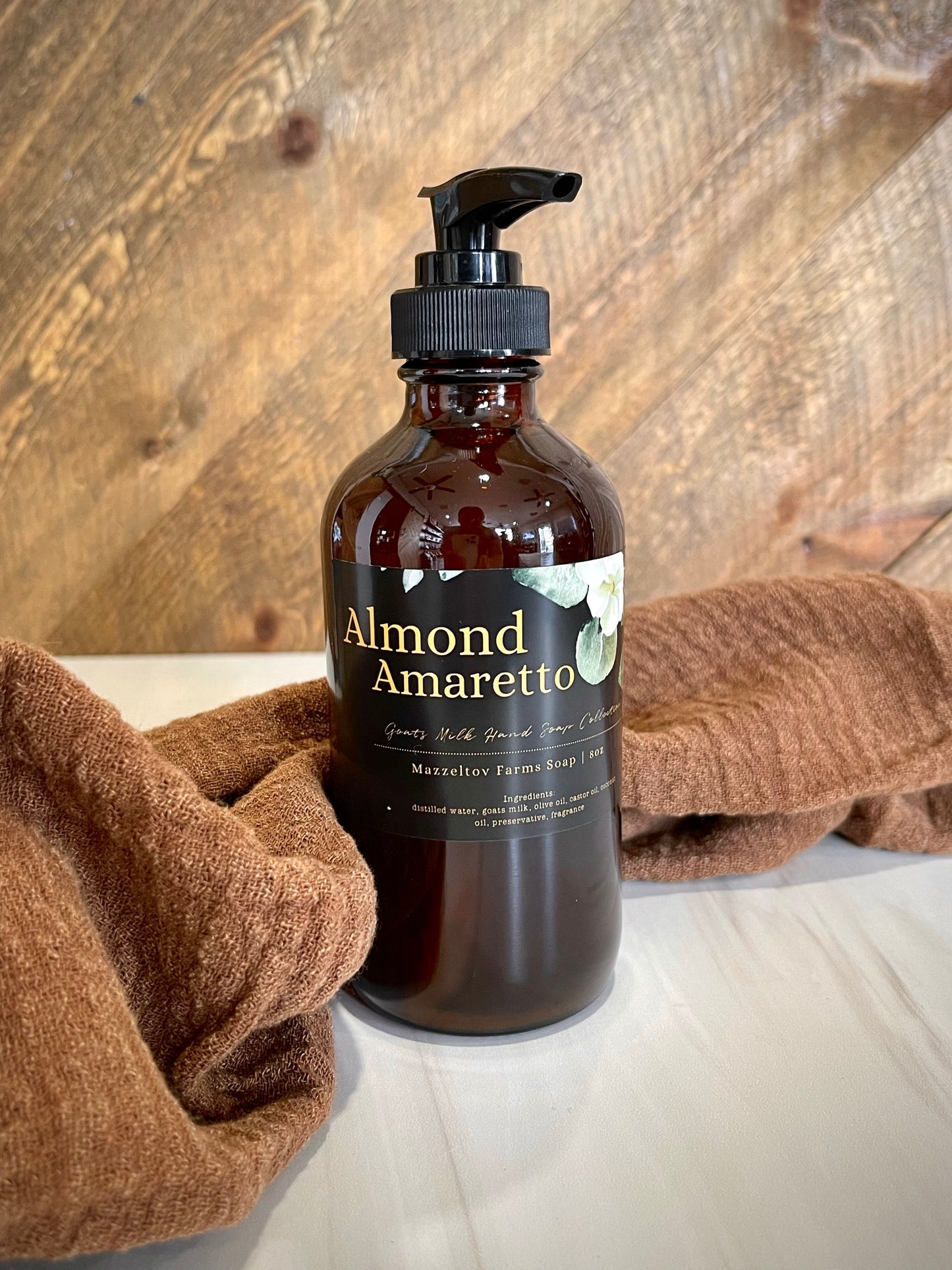 8oz Almond Amaretto Liquid Hand Soap