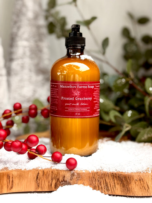 Frosted Cranberry - 16oz Goat Milk Lotion