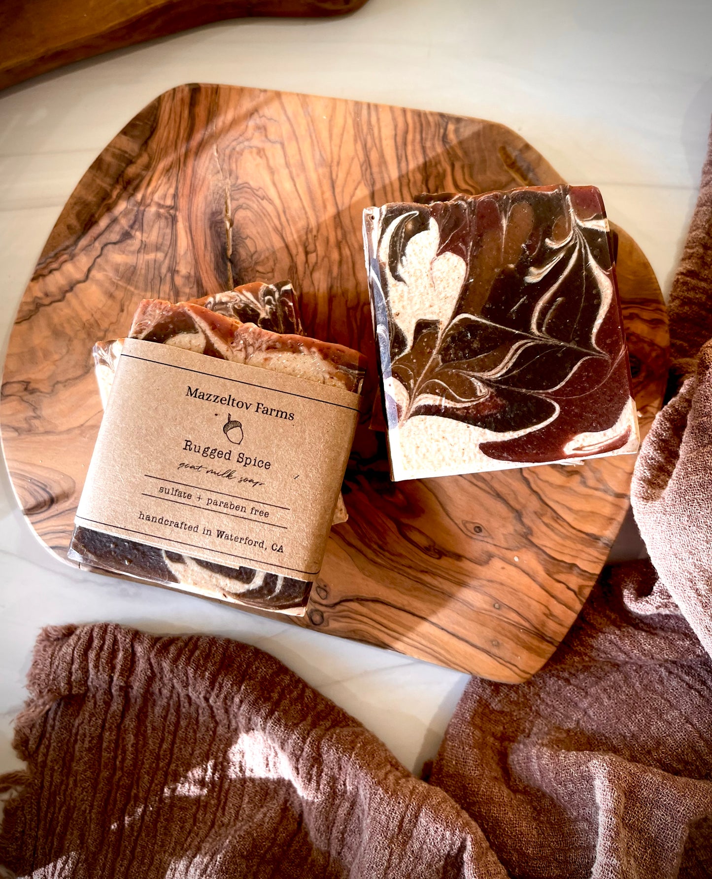 Rugged Spice Goat Milk Soap