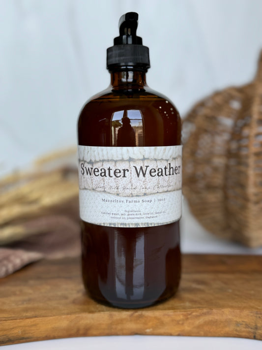 Sweater Weather - 16oz Liquid Hand Soap