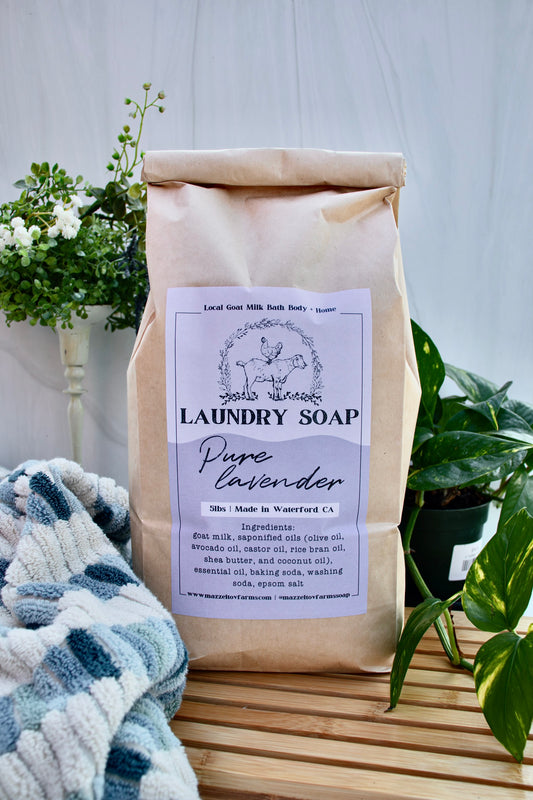 5lb Pure Lavender - Laundry Soap