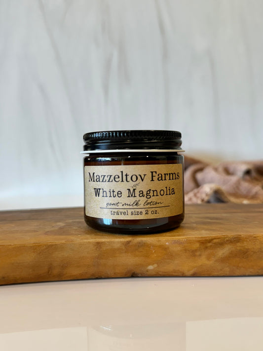 White Magnolia - 2oz Travel Size Jar Lotion