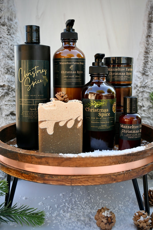 Christmas Spice - 8oz Goat Milk Lotion