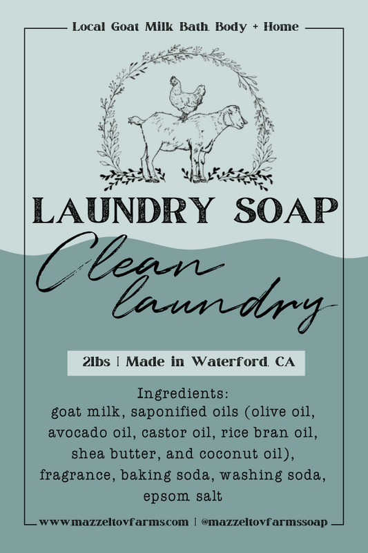 2lb Clean Laundry - Laundry Soap