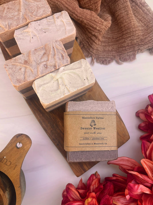 Sweater Weather Goat Milk Bar Soap