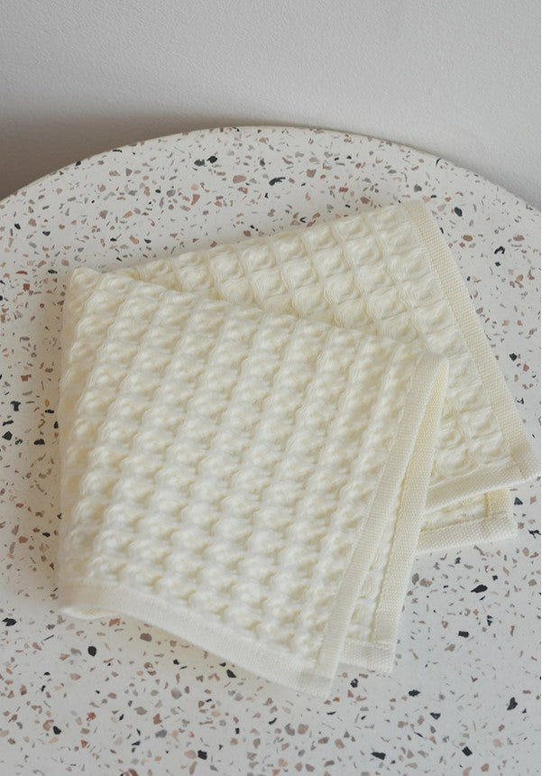 Waffle Knit Wash Cloth