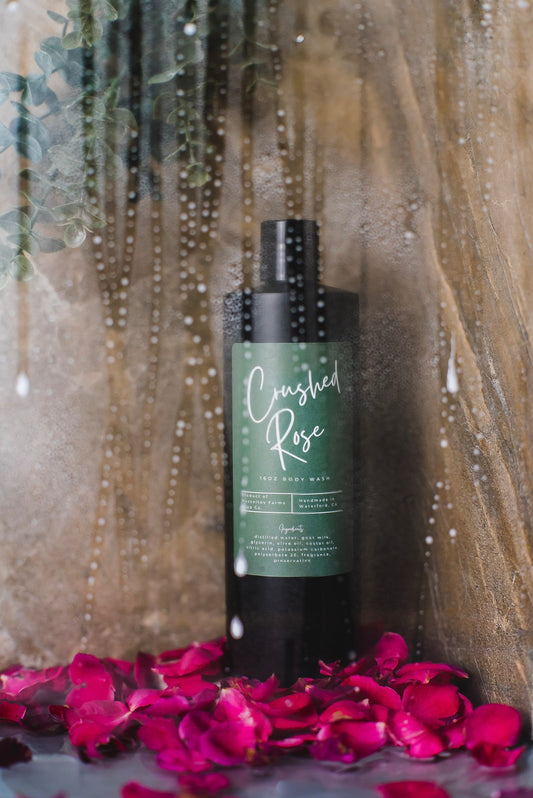 Crushed Rose 16oz Goat Milk Body Wash