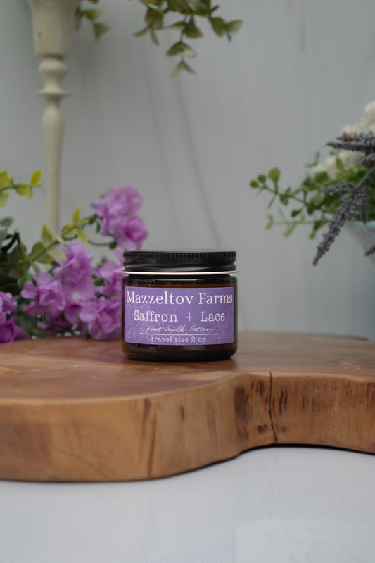 Saffron + Lace - 2oz Jar Goat Milk Lotion