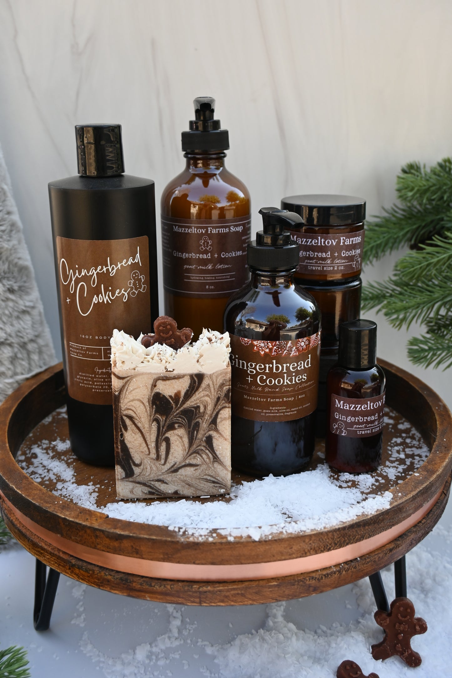 Gingerbread and Cookies Goat Milk Bar Soap