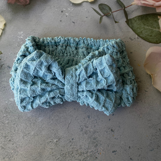 Makeup Waffle-wave Headband for Washing Face Spa Headband