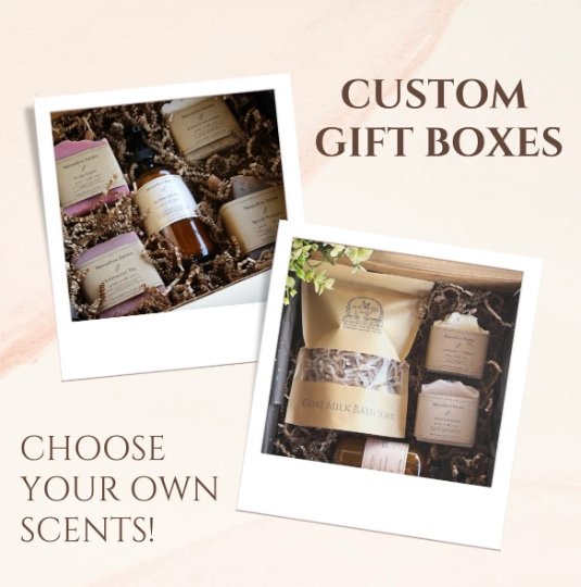 Custom Gift Box - Mazzeltov Farms Soap