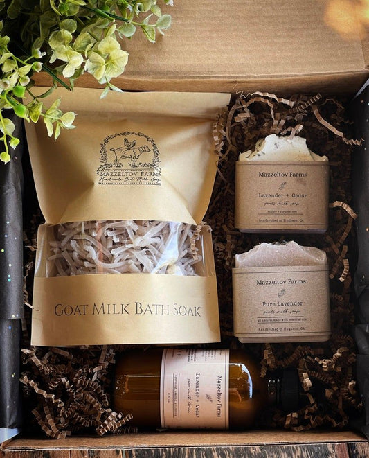 Custom Gift Box - Mazzeltov Farms Soap