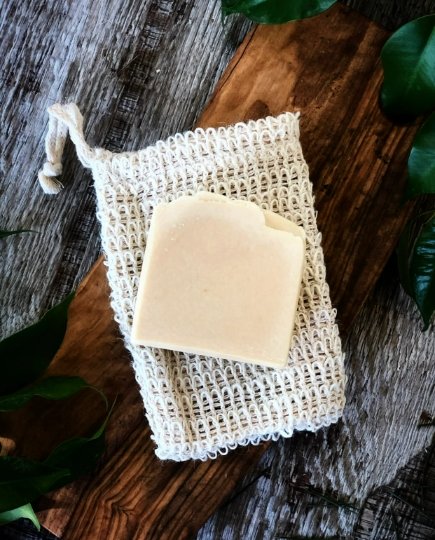 Sisal soap bag - order online - HelemaalShea