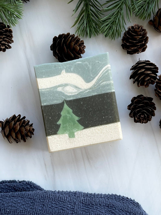 Winter Wonderland Goat Milk Soap - Mazzeltov Farms Soap